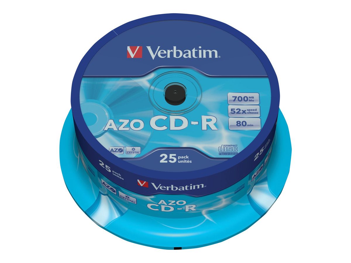Verbatim CD-R AZO Crystal 700 MB 25 pc(s)_2