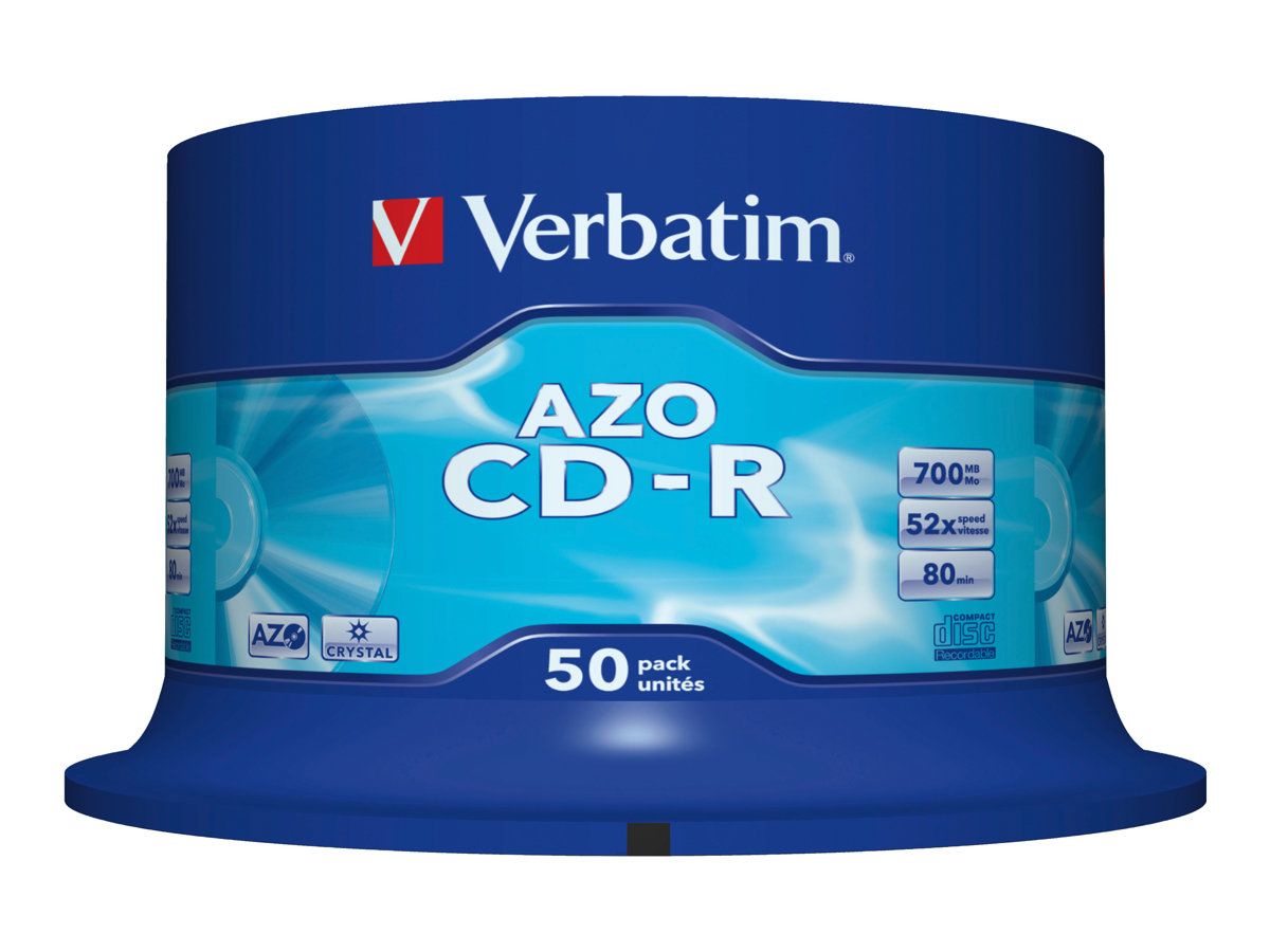 Verbatim CD-R AZO Crystal 700 MB 50 pc(s)_1