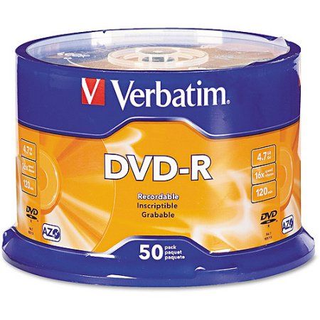VERBATIM 43744 Verbatim DVD-R spindle 50 4.7GB 16x pentru imprimare wide_1