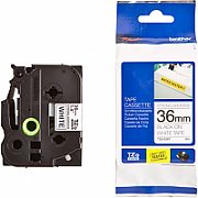 36MM BLACK ON WHITE STRONG ADESIVE TAPE