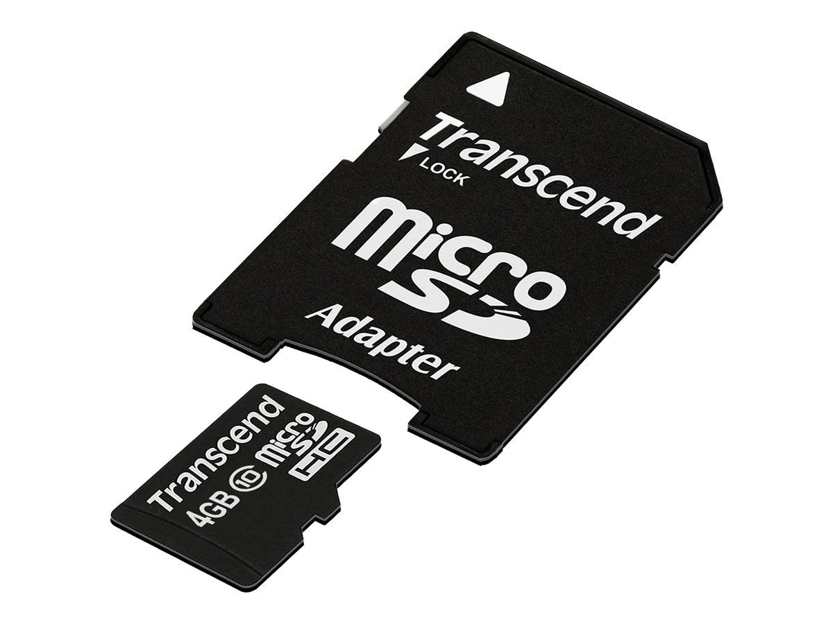 TRANSCEND TS4GUSDHC10 Transcend - card memorie Micro SDHC 4GB Class 10_2