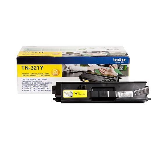 Cartus toner Brother TN321Y ,Galben ,1500 Pagini ,Original (TN321Y) 