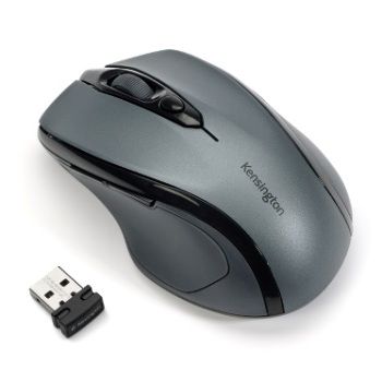 KENSINGTON K72423WW Mouse optic wireless Kensington Pro Fit Mid Size grafit gri