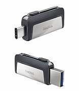 Sandisk Ultra Dual Drive USB Type-C USB flash drive 64 GB USB Type-A / USB Type-C 3.2 Gen 1 (3.1 Gen 1) Black,Silver