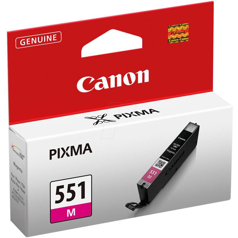 Cartus cerneala Canon BS6510B001AA ,Magenta ,7 ml ,Original (CLI-551M) 