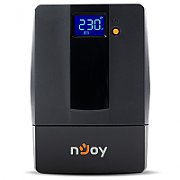 UPS nJoy Horus Plus 800, 800VA/480W, Afisaj LCD cu ecran tactil,2 Prize Schuko cu Protectie, Repornire Automata, RJ11 protectie pentru linia de telefon/modem, Posibilitatea de monitorizare si control prin USB, LAN si internet, port de comunicare USB, rata de eficienta pana la 90%