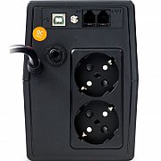 UPS nJoy Horus Plus 800, 800VA/480W, Afisaj LCD cu ecran tactil,2 Prize Schuko cu Protectie, Repornire Automata, RJ11 protectie pentru linia de telefon/modem, Posibilitatea de monitorizare si control prin USB, LAN si internet, port de comunicare USB, rata de eficienta pana la 90%