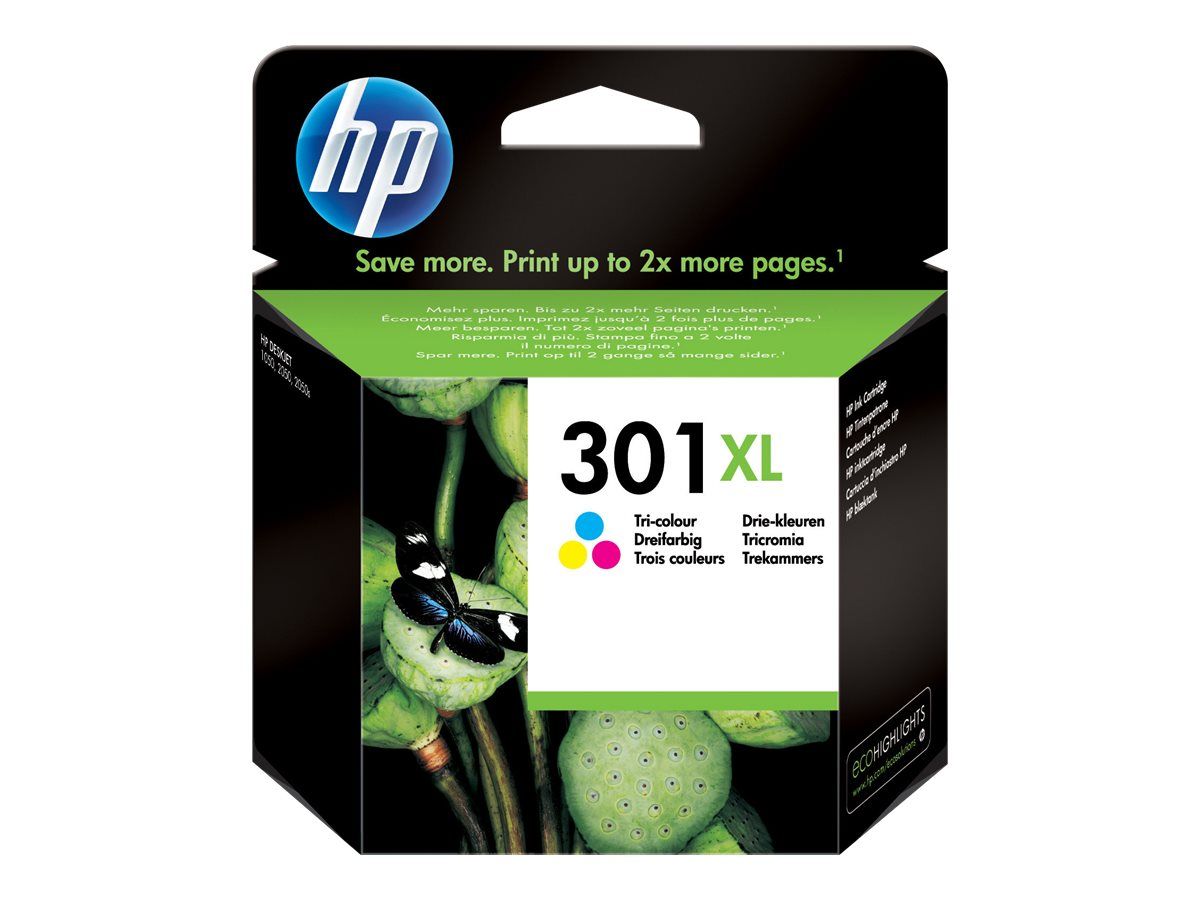 Cartus cerneala HP CH564EE#UUS ,Color ,300 pagini ,Original (301xl) 
