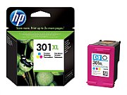 Cartus cerneala HP CH564EE#UUS ,Color ,300 pagini ,Original (301xl) 
