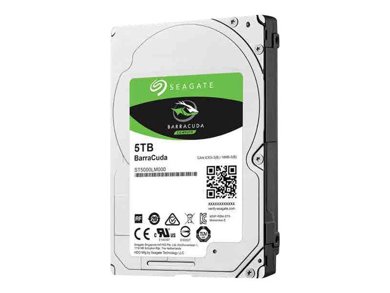 HDD desktop Seagate BarraCuda 5 TB 2.5 inch 5400 RPM 128 MB 