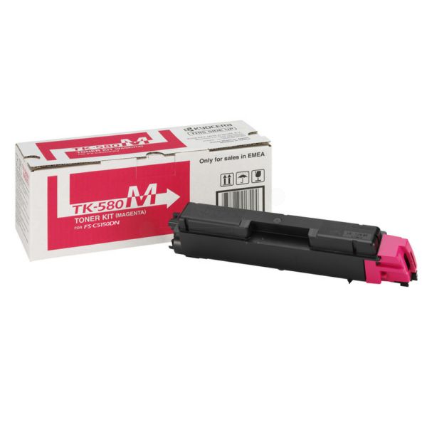 Cartus toner Kyocera 1T02KTBNL0 ,Magenta ,2800 pagini ,Original (TK-580m) 