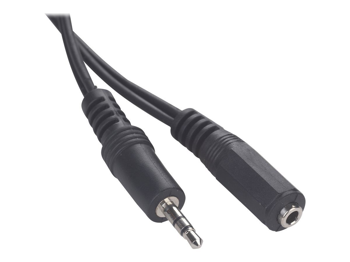 Cablu audio Gembird  Jack 3.5 mm stereo (M) - Jack 3.5 mm stereo (T), 2 m, negru