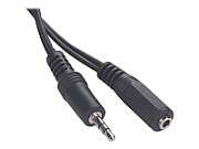 Cablu audio Gembird  Jack 3.5 mm stereo (M) - Jack 3.5 mm stereo (T), 2 m, negru