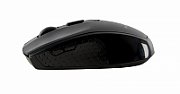 Mouse Serioux, Pastel 600, fara fir, USB, senzor optic, distanta de operare 10m, precizie: 1000/1600DPI ajustabila, 6 butoane, 2x baterie AAA, sisteme de operare: Windows / Mac OS / Linux, negru