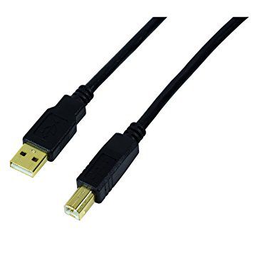 CABLU USB LOGILINK pt. imprimanta, USB 2.0 (T) la USB 2.0 Type-B (T), 10m, black,  UA0264  (include TV 0.75 lei)