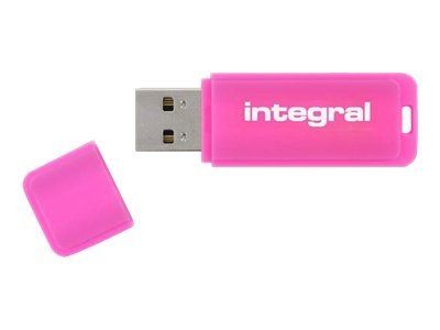 INTEGRAL INFD16GBNEONPK Integral USB Flash Drive Neon 16GB USB 2.0 - Pink_1