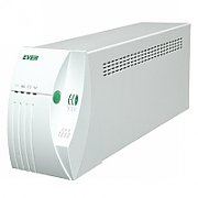 UPS Ever Eco Pro 1000 AVR CDS, 1000 VA, 650 W, cu management, line-interactive, 2x Schuko, 1x USB, 12V/5Ah Tower, Alb