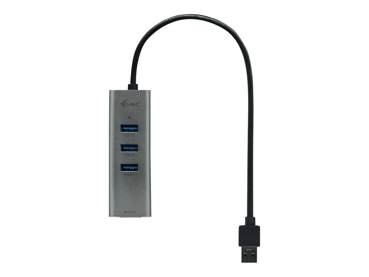ITEC U3METALG3HUB i-tec USB 3.0 Metal 3 port HUB Gigabit Ethernet 1x USB 3.0 to RJ-45 3x USB 3.0_5