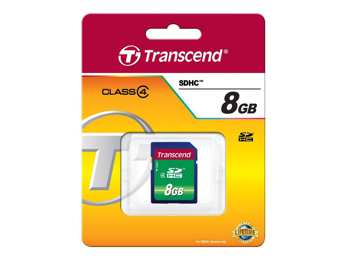 TRANSCEND TS8GSDHC4 Transcend - card memorie SDHC 8GB Class 4_1
