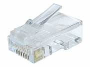 MUFA RJ-45 GEMBIRD pt. cablu UTP, Cat6, RJ-45 (T), plastic, 10 buc,  LC-8P8C-002/10 