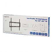 SUPORT de perete LOGILINK, pt 1 TV/monitor plat, diag. max 55 inch, fix, max 35 Kg,  BP0009 