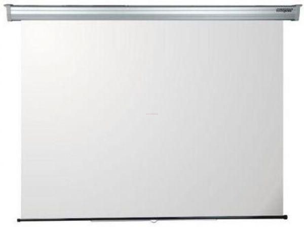 Ecran de proiectie montabil pe perete Sopar New Slim 200 x 150cm(4:3), Mecanism de blocare, suport negru, 2201SL