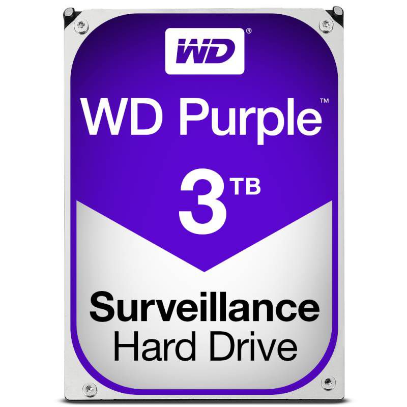 Western Digital | WD30PURZ | 3 TB | SATA3 | 5400 RPM | 64 MB | 3.5 inch | Nou