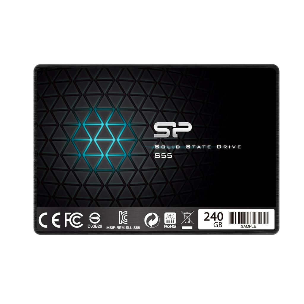 SILICON POWER SP240GBSS3S55S25 SSD 240GB 2.5inch S55 SATA3 R/W:550/450 MB/s 7mm_1