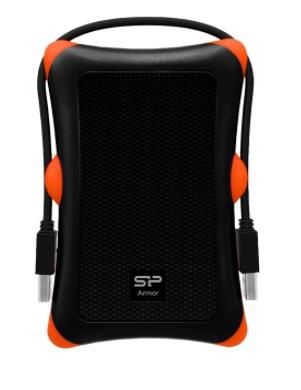 Silicon Power SILICONPOW SP020TBPHDA30S3K External HDD Silicon Power Armor A30 2.5 2TB USB 3.0, Anti-shock, Black