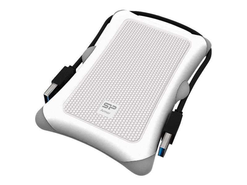 Silicon Power SILICONPOW SP020TBPHDA30S3W External HDD Silicon Power Armor A30 2.5 2TB USB 3.0, Anti-shock, White