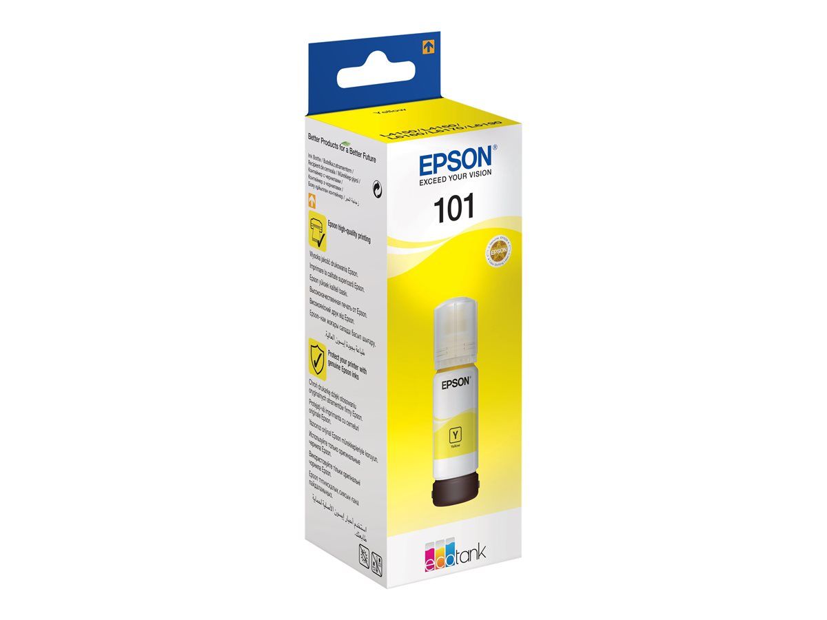 Cartus cerneala Epson 101 ECOTANK , yellow, capacitate 70ml, pentru L6170, L4160, L4150, L6190_2