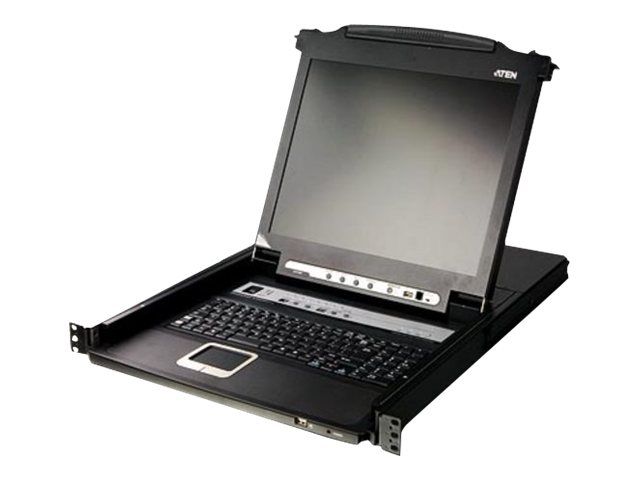 ATEN CL5716N-ATA-AG KVM 16 port LCD 19 + keyboard + touchpad USB-PS/2_2