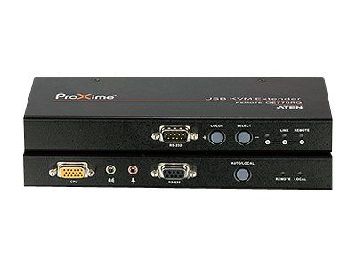 EXTENDER KVM ATEN acces PC de la distanta, conector tip VGA (M) | USB (M) x 2 | Serial RS232 (9-pin) (M) | 3.5 mm Jack (M) x 4 | RJ-45 | SPHD-17 (M), 