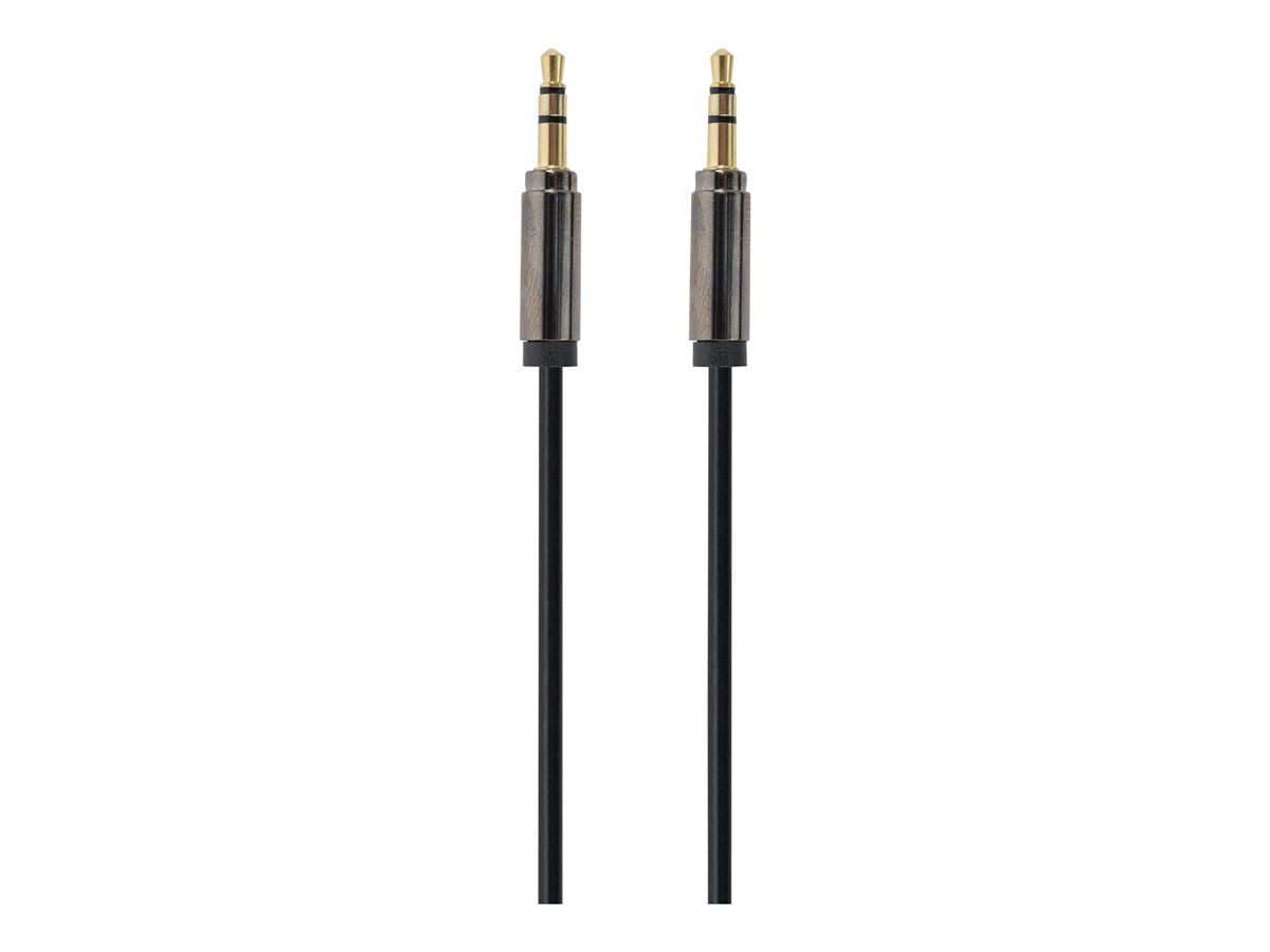 Gembird CCAP-444-6 audio cable 1.8 m 3.5mm Black
