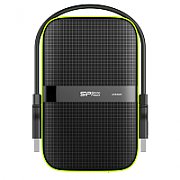 Silicon Power SILICONPOW SP020TBPHDA60S3K External HDD Silicon Power Armor A60 2.5 2TB USB 3.0, IPX4, Black