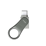 SILICONPOW SP064GBUC3C80V1S Silicon Power memory USB Mobile C80 64GB USB 3.0 Type-C Silver