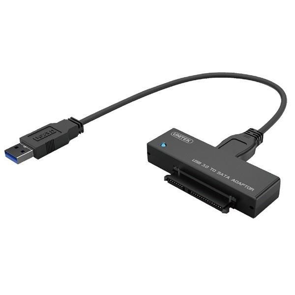 UNITEK Y-1039 cable gender changer USB 3.0 SATA Black