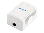 GEMBIRD NCAC-1F5E-01 CAT5E FTP single port surface mount box