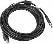 Lanberg CA-USBA-11CC-0050-BK USB cable 5 m USB 2.0 USB B Black