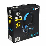 iBox X8 Headset Head-band Black,Blue