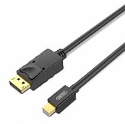 UNITEK Y-C611BK DisplayPort cable 2 m Mini DisplayPort Black