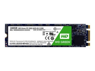 SSD WD, Green, 120 GB, M.2, S-ATA 3, 3D TLC Nand, R/W: 540/430 MB/s, 