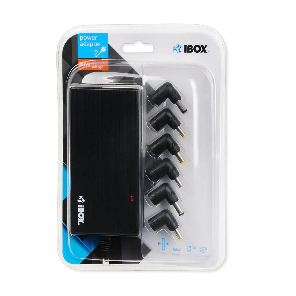 iBox IUZ90WA power adapter/inverter Indoor 90 W Black_1
