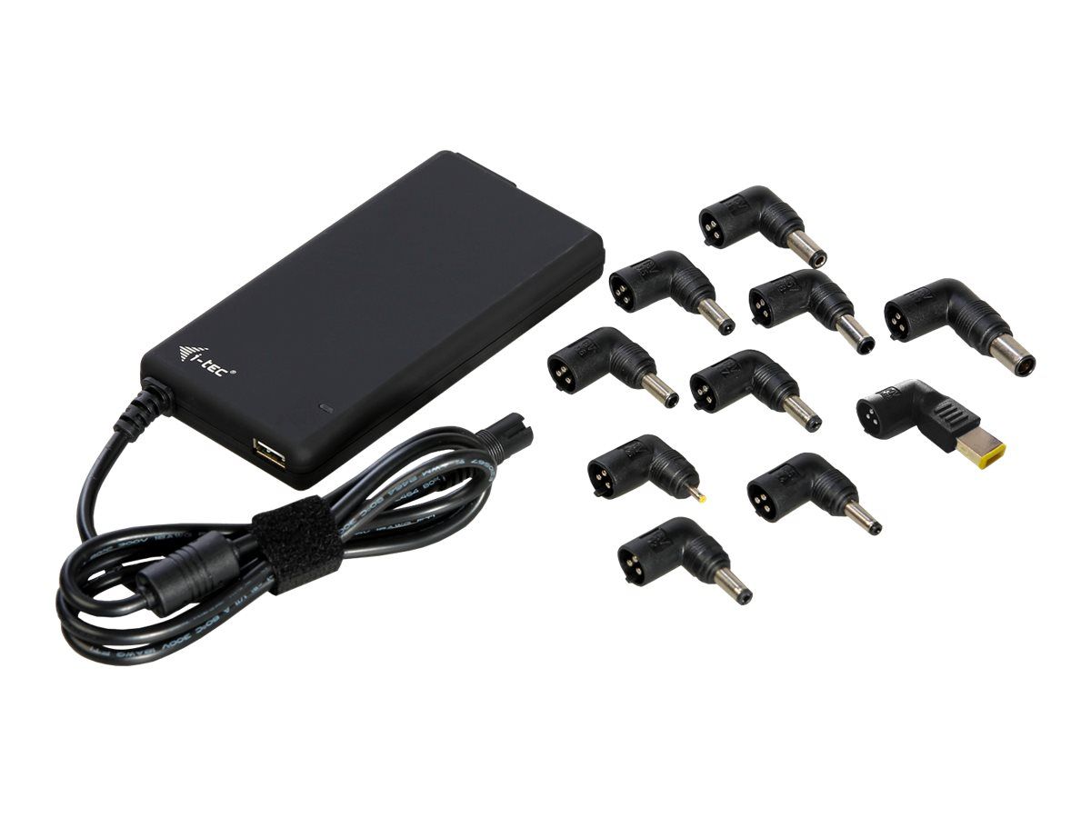 ITEC SLPA90W Adaptor alimentare i-tec Advance Ultra Slim 90W 1x port USB cu 10 conectori_2
