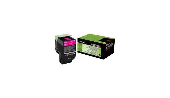 Cartus toner Lexmark 80C2XME ,Magenta ,4000 pagini ,Original (80C2XME) 