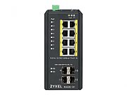 ZYXEL RGS200-12P-ZZ0101F Zyxel RGS200-12P Industrial Switch 8x GbE+4x SFP, PoE DIN rail/Wall mount, IP30
