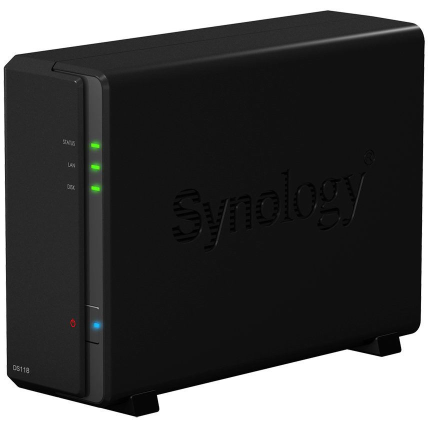 Synology DiskStation DS118 NAS/storage server RTD1296 Ethernet LAN Compact Black_3