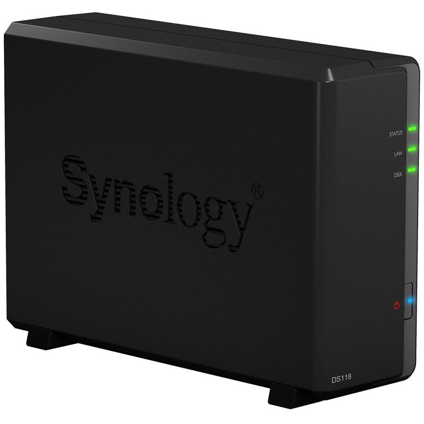 Synology DiskStation DS118 NAS/storage server RTD1296 Ethernet LAN Compact Black_5