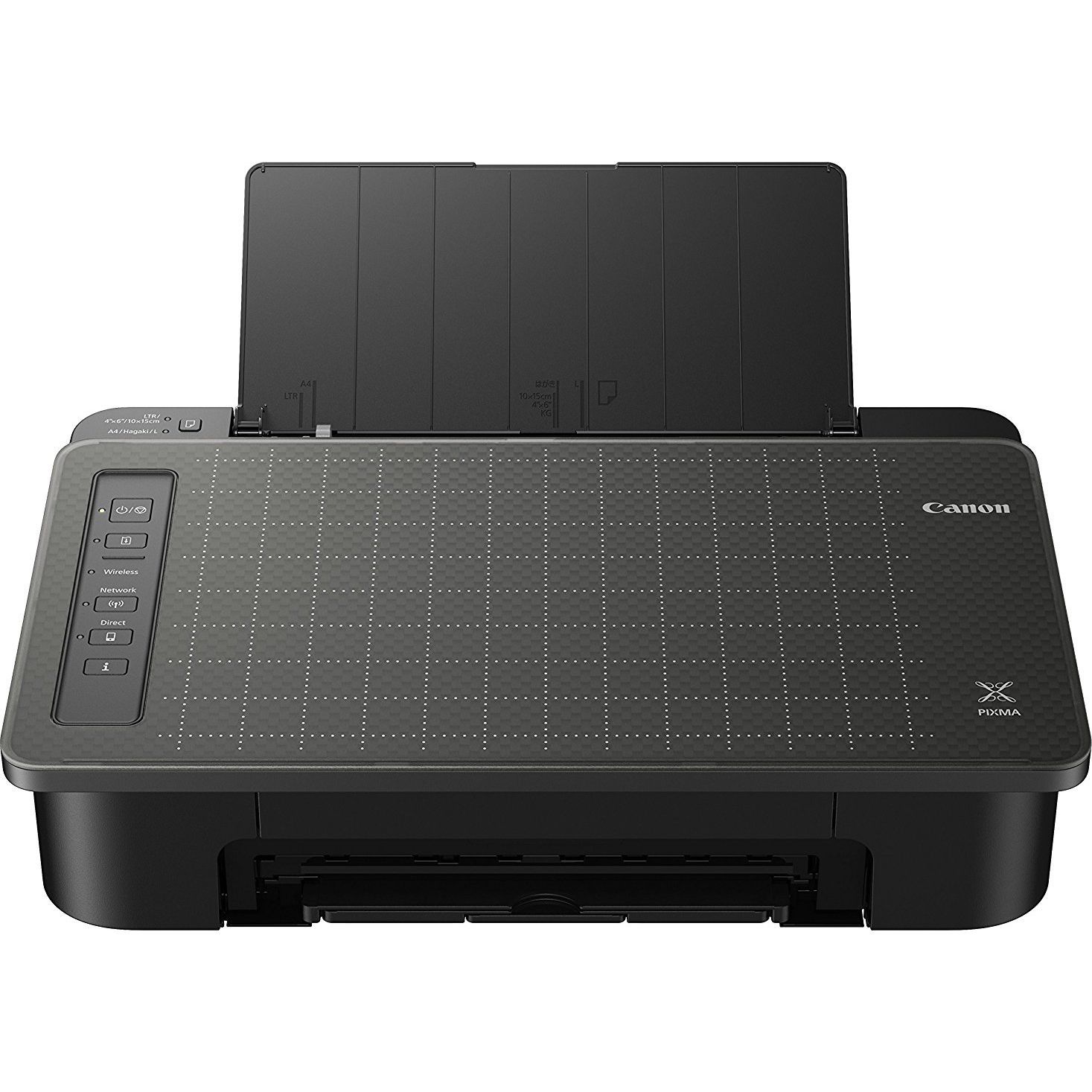 Imprimanta inkjet color Canon Pixma TS305, A4, USB 2.0, Wi-Fi, Bluetooth, 7.7 ppm negru, 4 ppm color