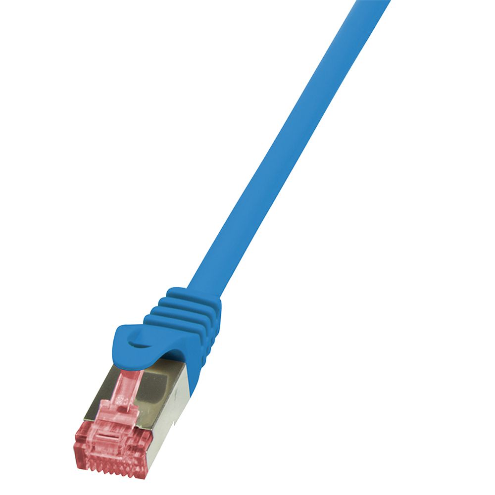 Patch cord FTP Logilink  RJ45, 25 cm, albastru, cupru